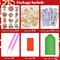 Christmas Diamond Painting12 Pcs Christmas Diamond Art 5D DIY Christmas Ornaments Christmas Crafts for Adults Diamond Art Keychains Hanging Diamond Painting Kits